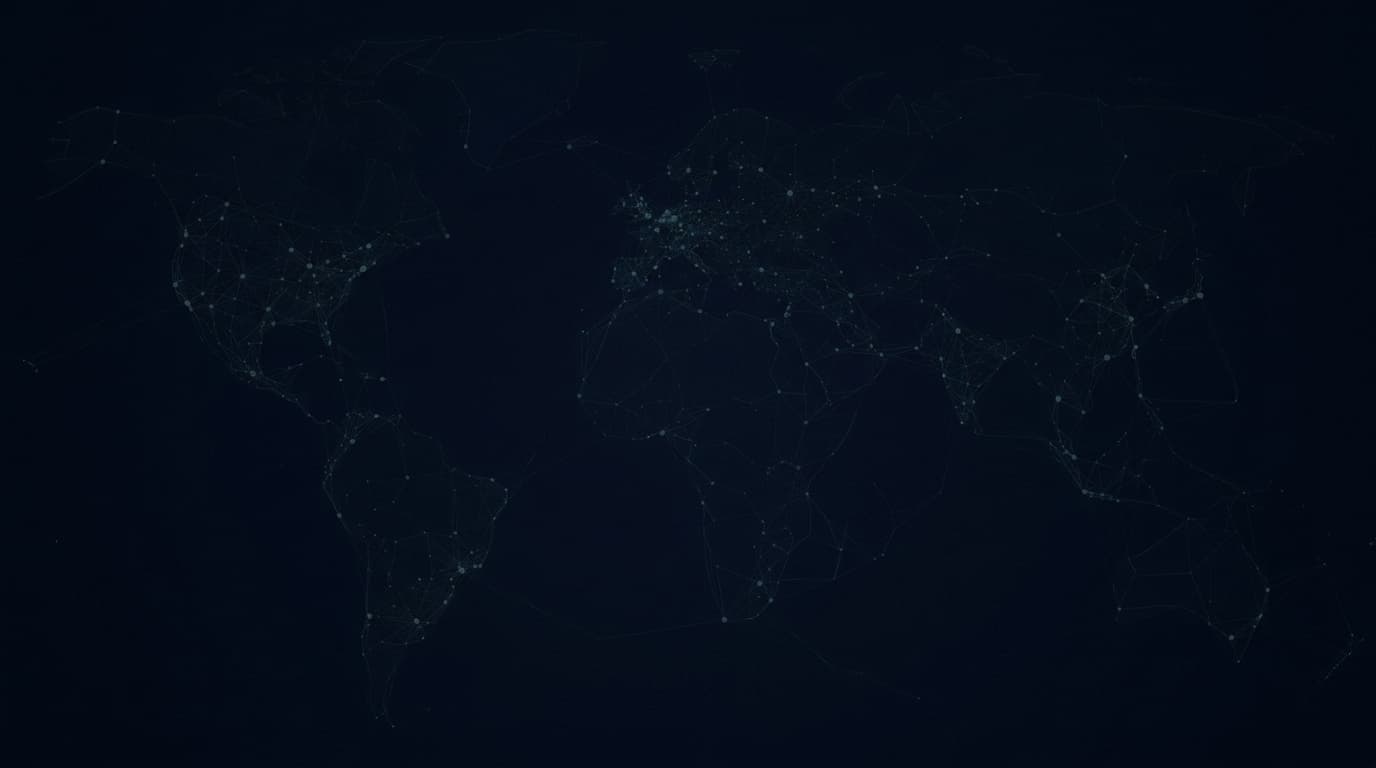 Network map of signals tracked across African markets